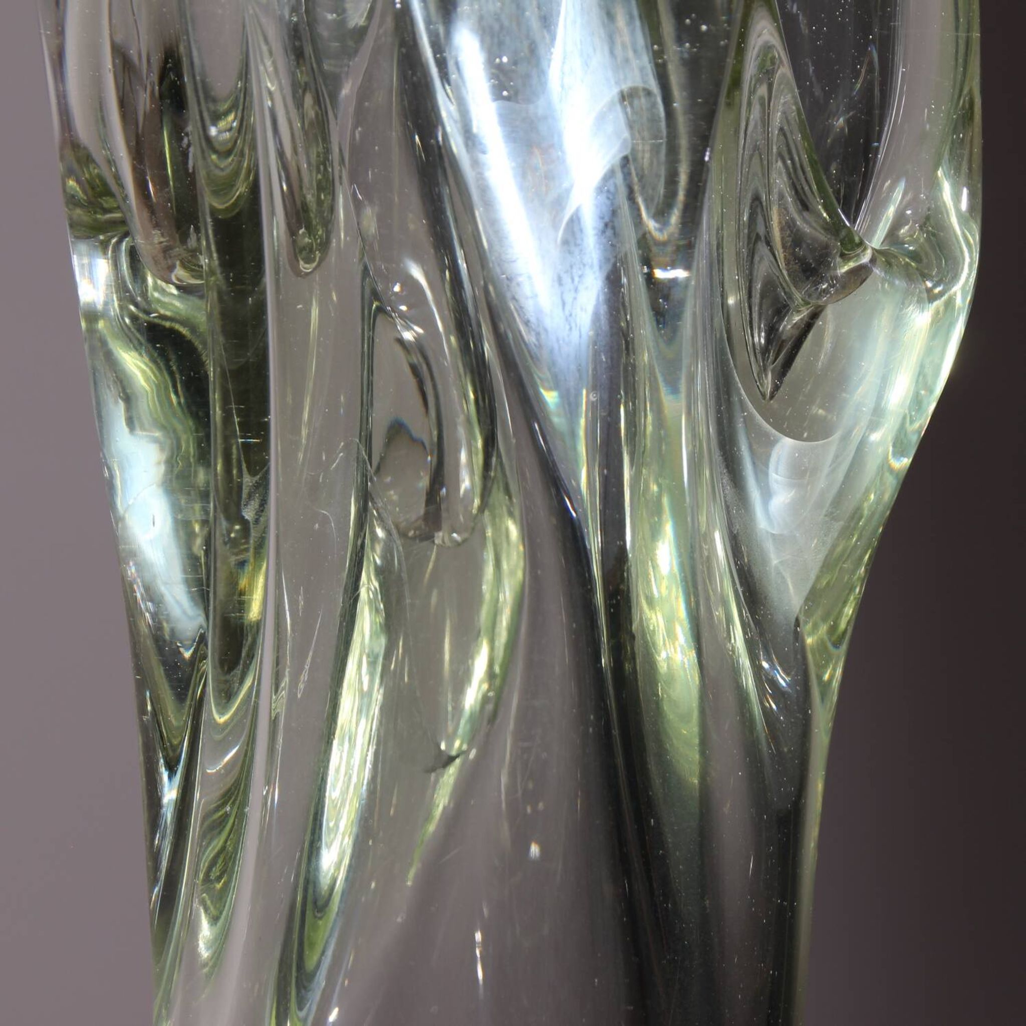 Monumental Glass Sculpture ‚Caviersecha‘ | Eastern Europe 1987