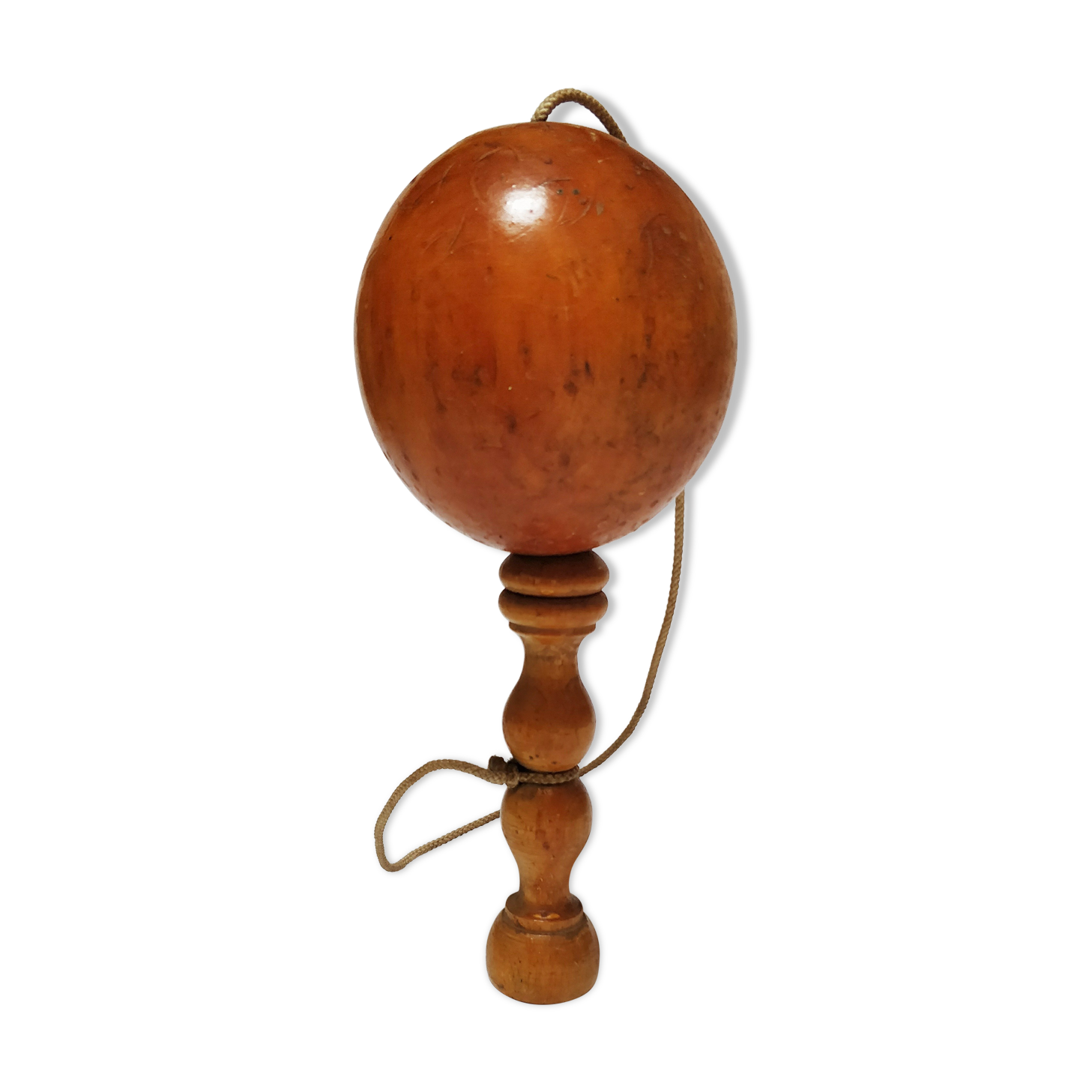 Wooden bilboquet