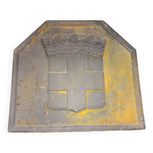 Plaque de cheminée en