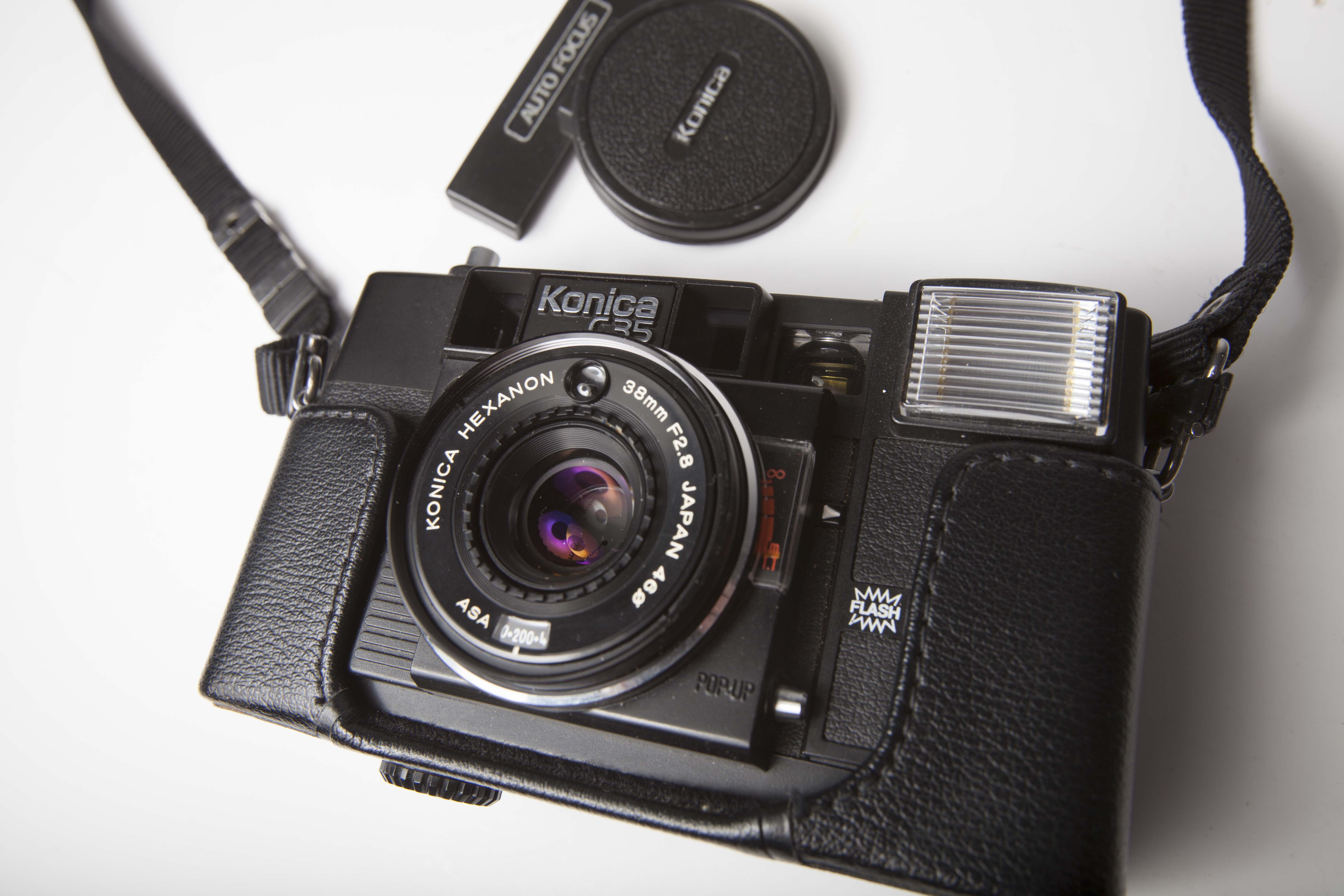 Konica C35 film camera