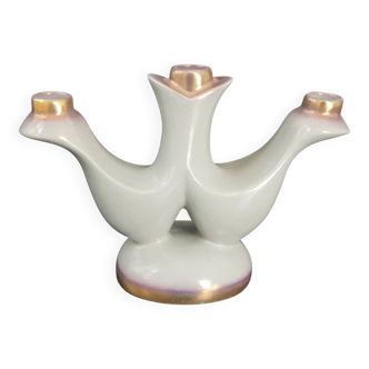 Vintage ceramic candle holder 1960