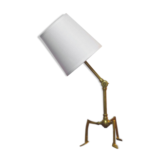 Lampe articulée tripode W.A.S Benson 1900