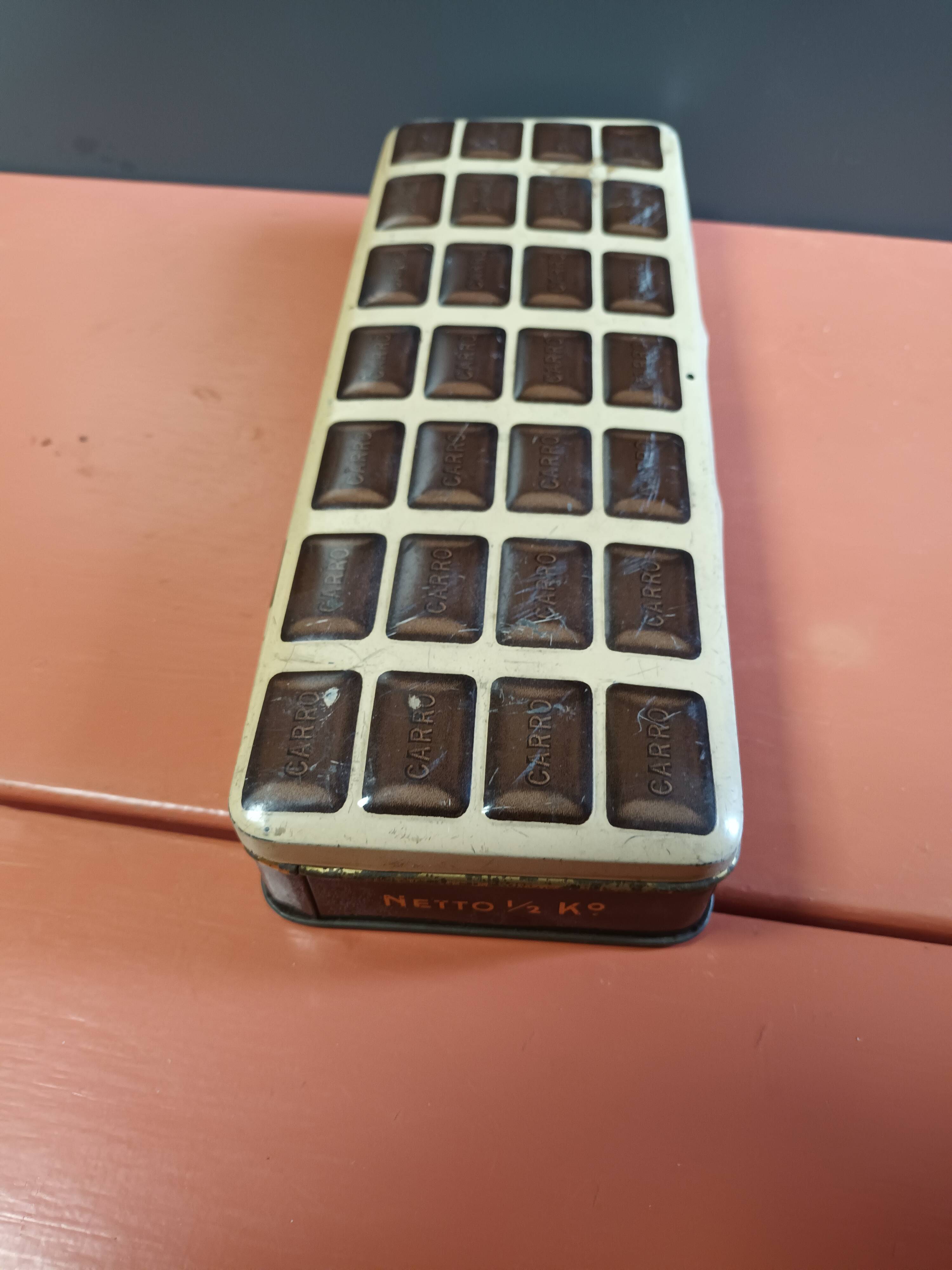 Advertising metal box
