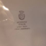 4 vintage plates 1970s mondovi italy