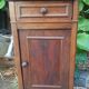 Antique bedside table