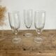 6 Vintage Twisted Flutes France