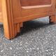 Golden oak 1950s bedside