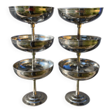 6 Rémy Letang stainless steel cups