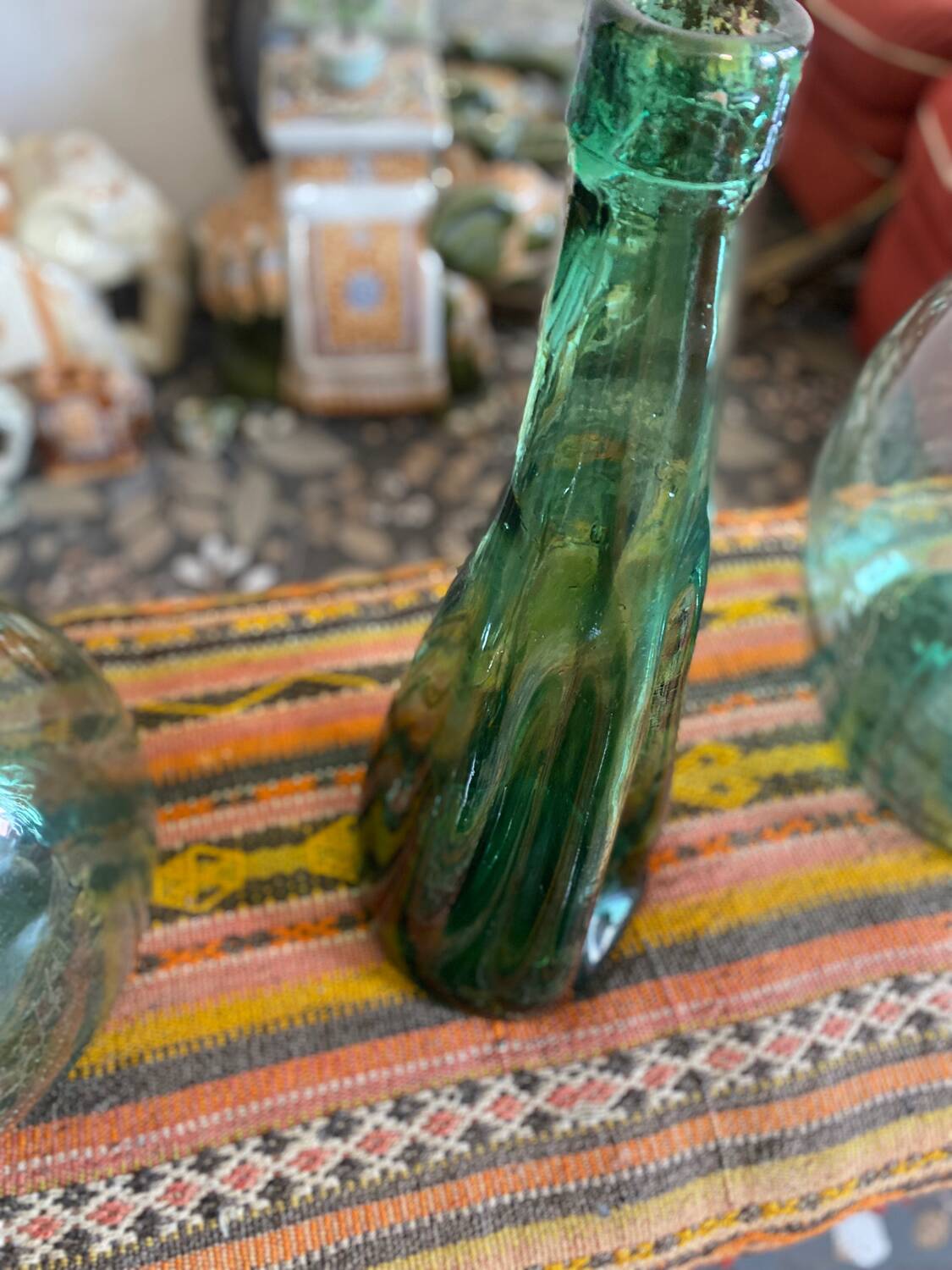 Large deformed bottle