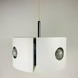White suspension by Klaus Hempel for Kaiser Leuchten, 1970