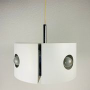 White suspension by Klaus Hempel for Kaiser Leuchten, 1970