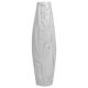 Cuno Fischer Rosenthal Studio-Ligne Vase en Porcelaine Blanc Relief Op Art, années 1960