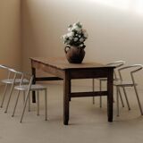 Farm table in solid wood – Auvergne, around 1900