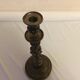 Finely decorated double-decorated silver bronze candlestick