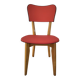Chaise rouge années 50