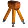 Gymnastic Leather Pommel Horse, Czechoslovakia, 1950’s