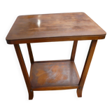50s wooden table industrial style
