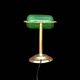 Vintage Banker's Lamp - Green Notary Lamp
