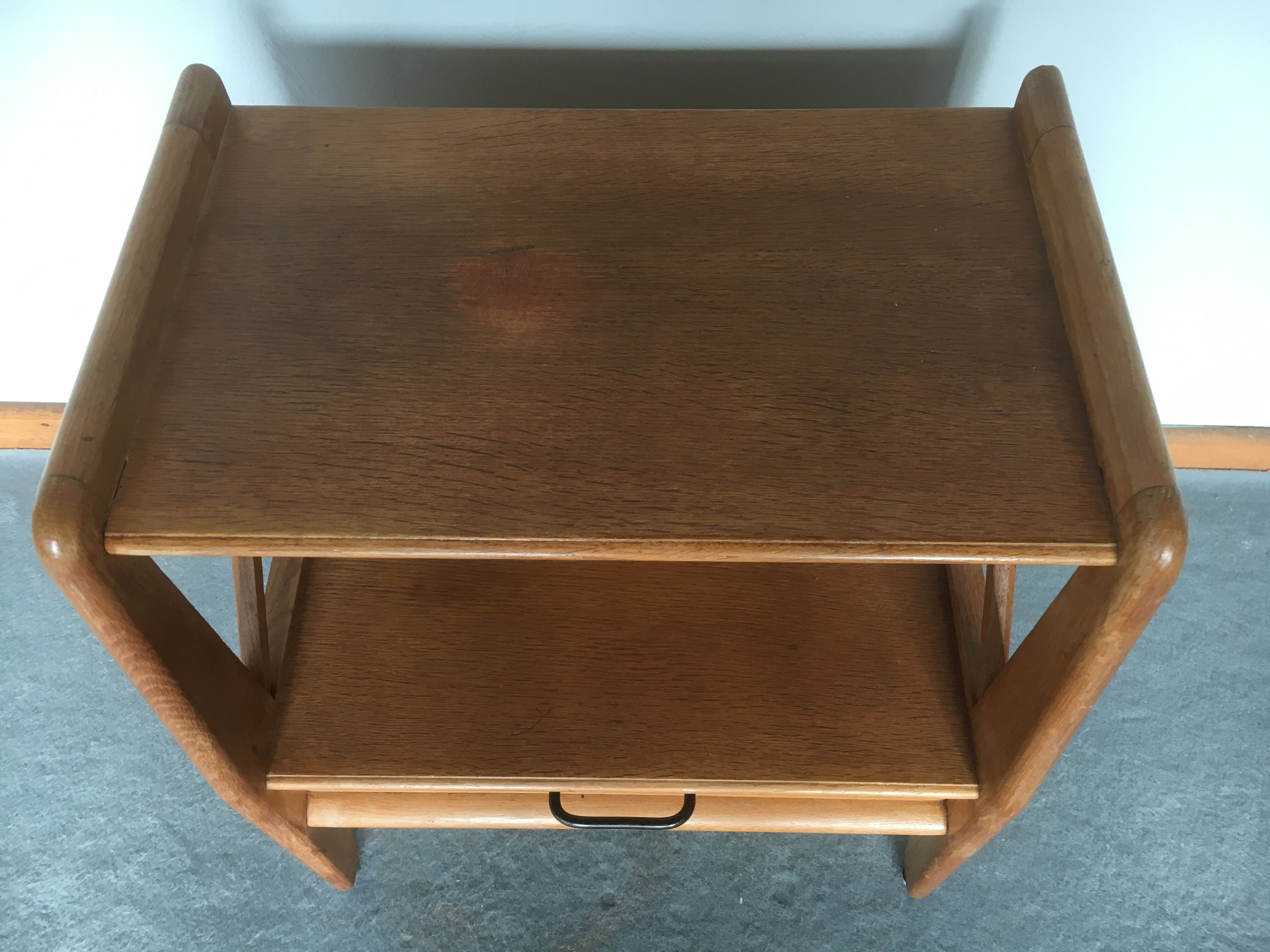 Bedside in oak 1950
