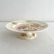 Low polychrome ironstone compote dish "Poppy" KG Lunéville