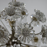 Dandelion chandelier by Preciosa, 1970s