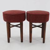 1940s Art deco Stool, Czechoslovakia