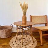Vase en grès moucheté