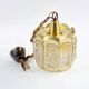 Mid-Century Scandinavian Glass Ceiling Light from Vitrika, Denmark, 1960s