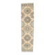 1970s Turkish Oushak Wool Runner Rug 92x373
