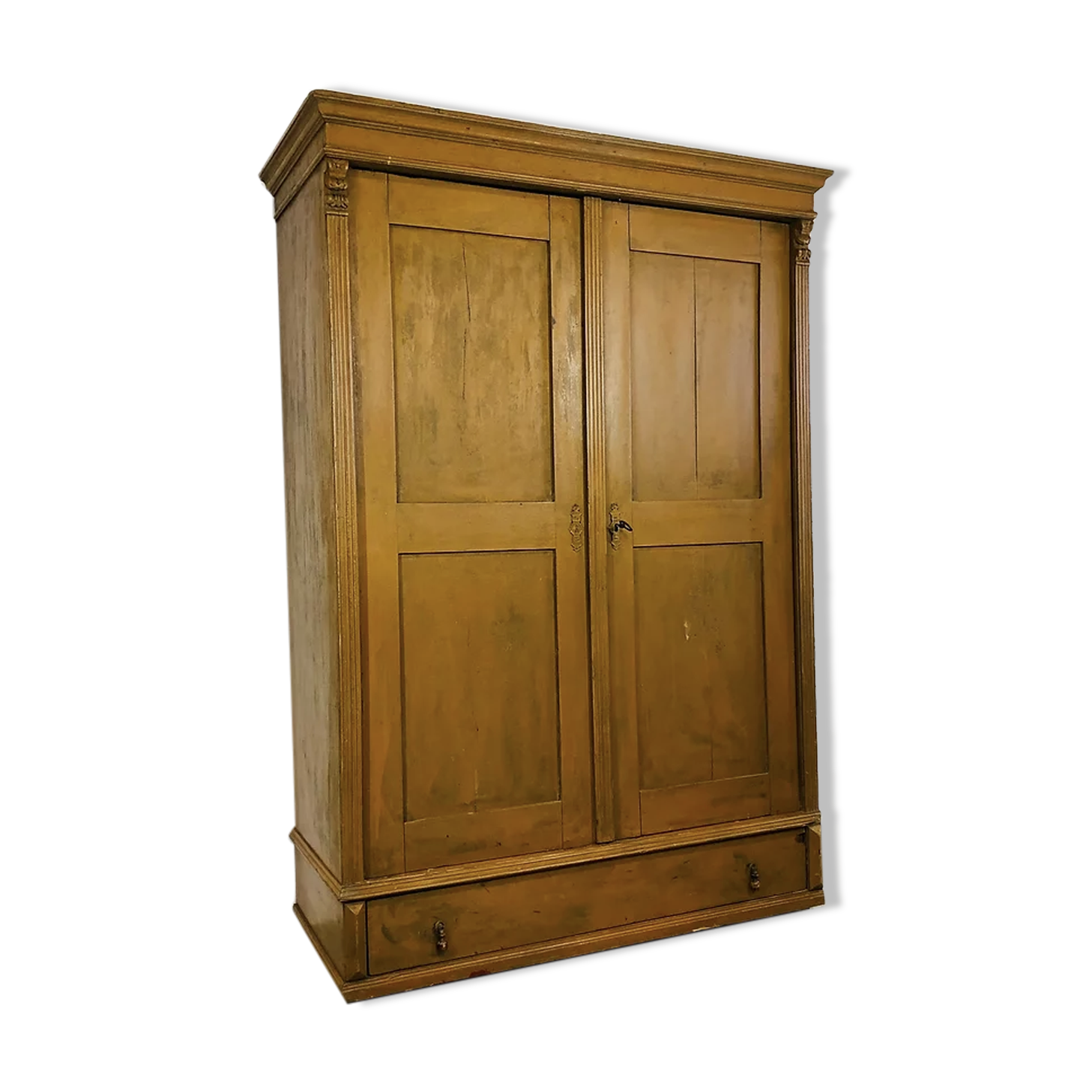 Wardrobe ochre color of the Czech Republic