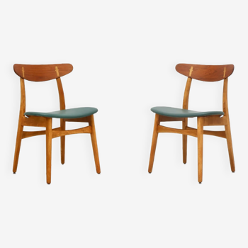 Chaises de salle à manger CH 30 par Hans J. Wegner pour Carl Hansen