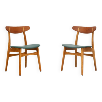 Chaises de salle à manger CH 30 par Hans J. Wegner pour Carl Hansen