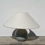 Speckled wood ball lamp 1980