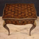 19th Century Napoleon III Inlaid Sewing Table