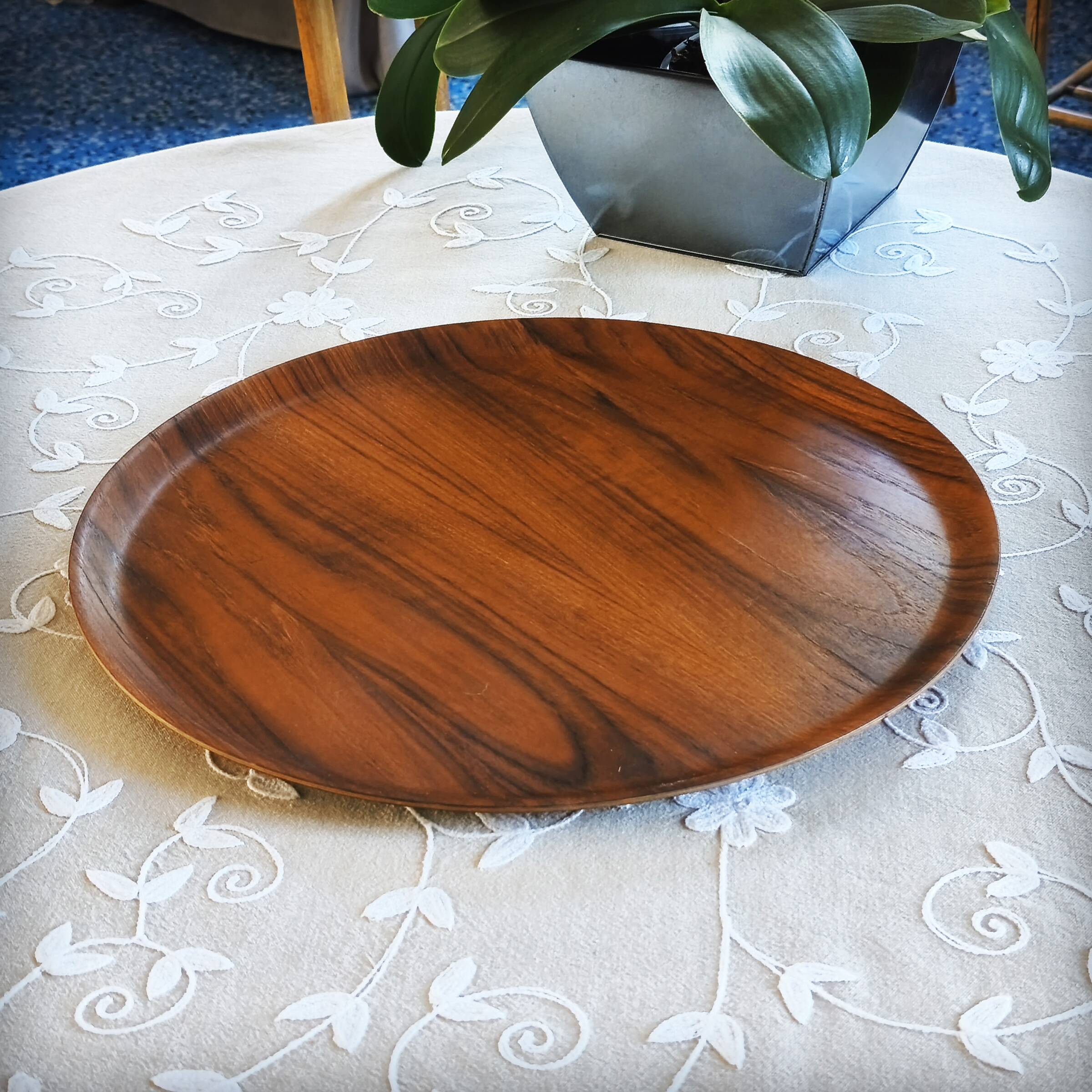 XXL teak plateau by Ary Nybro Sweden, Sweden, 1960s