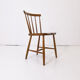 Suite of 4 scandinavian bistro chairs from the 60s