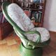 Rocking chair structure bambou
