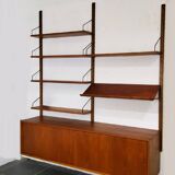 Teak storage system from Cadovius, Denmark - 1950s