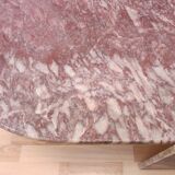 Teardrop Roche-Bobois marble coffee table