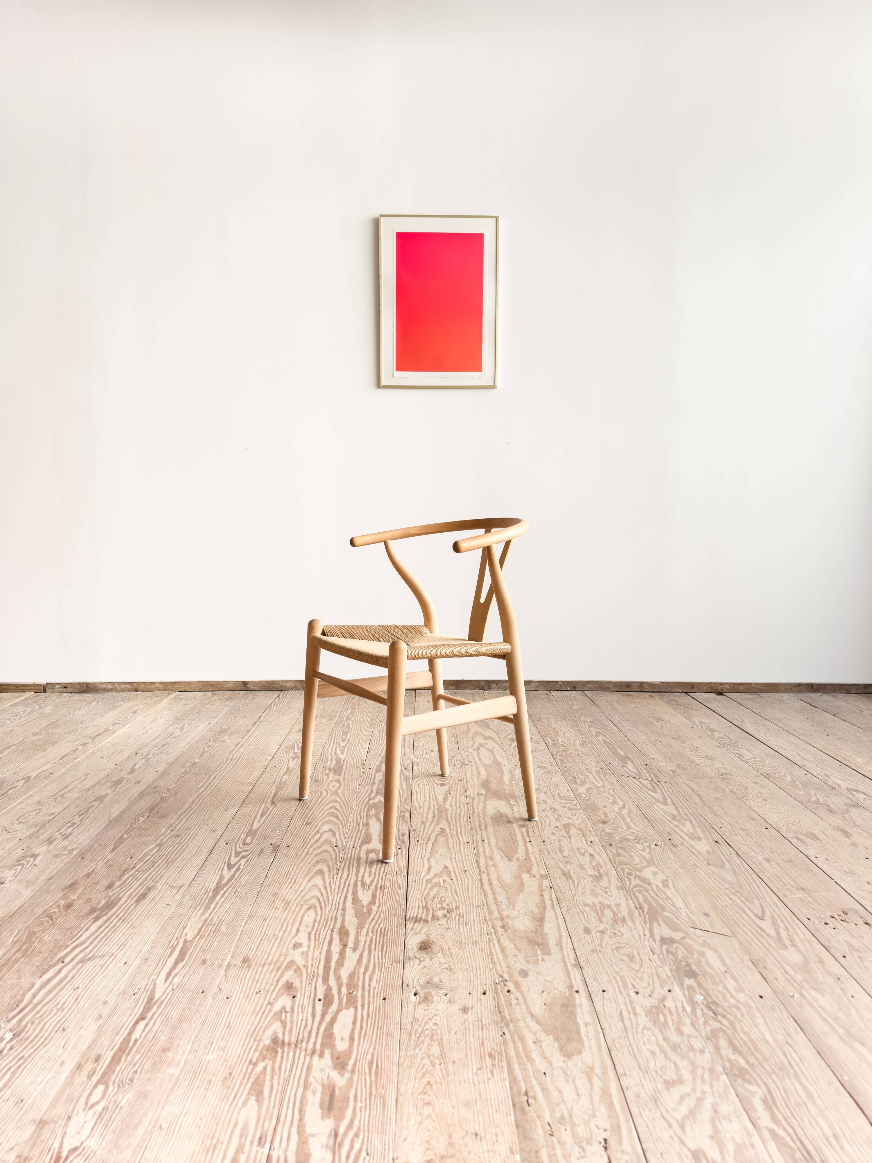 Chaise Wishbone CH24 par Hans Wegner pour Fritz Hansen