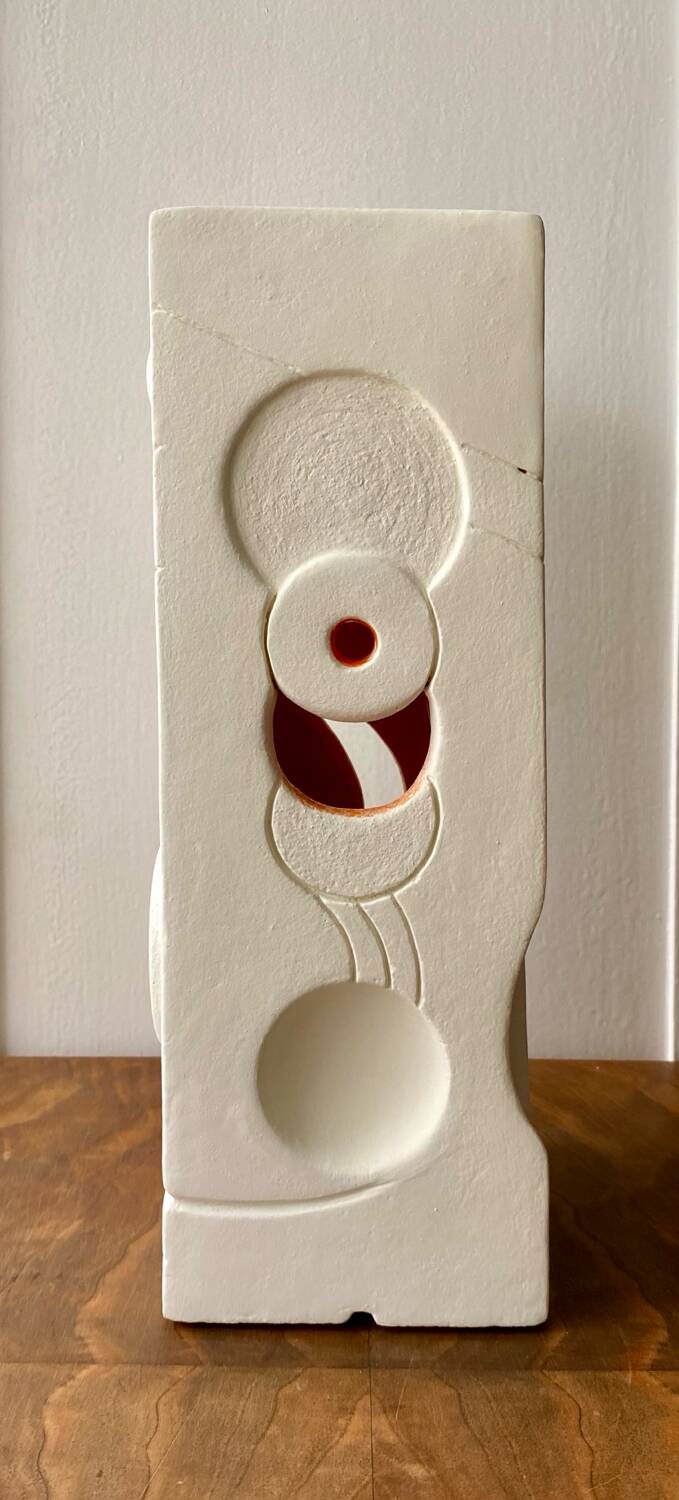 Lampe d’ambiance . Sculpture . Fait main
