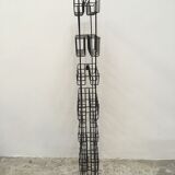 Double black postcard holders to ask