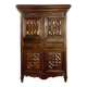 four-panel cabinet from the 18th century in solid walnut