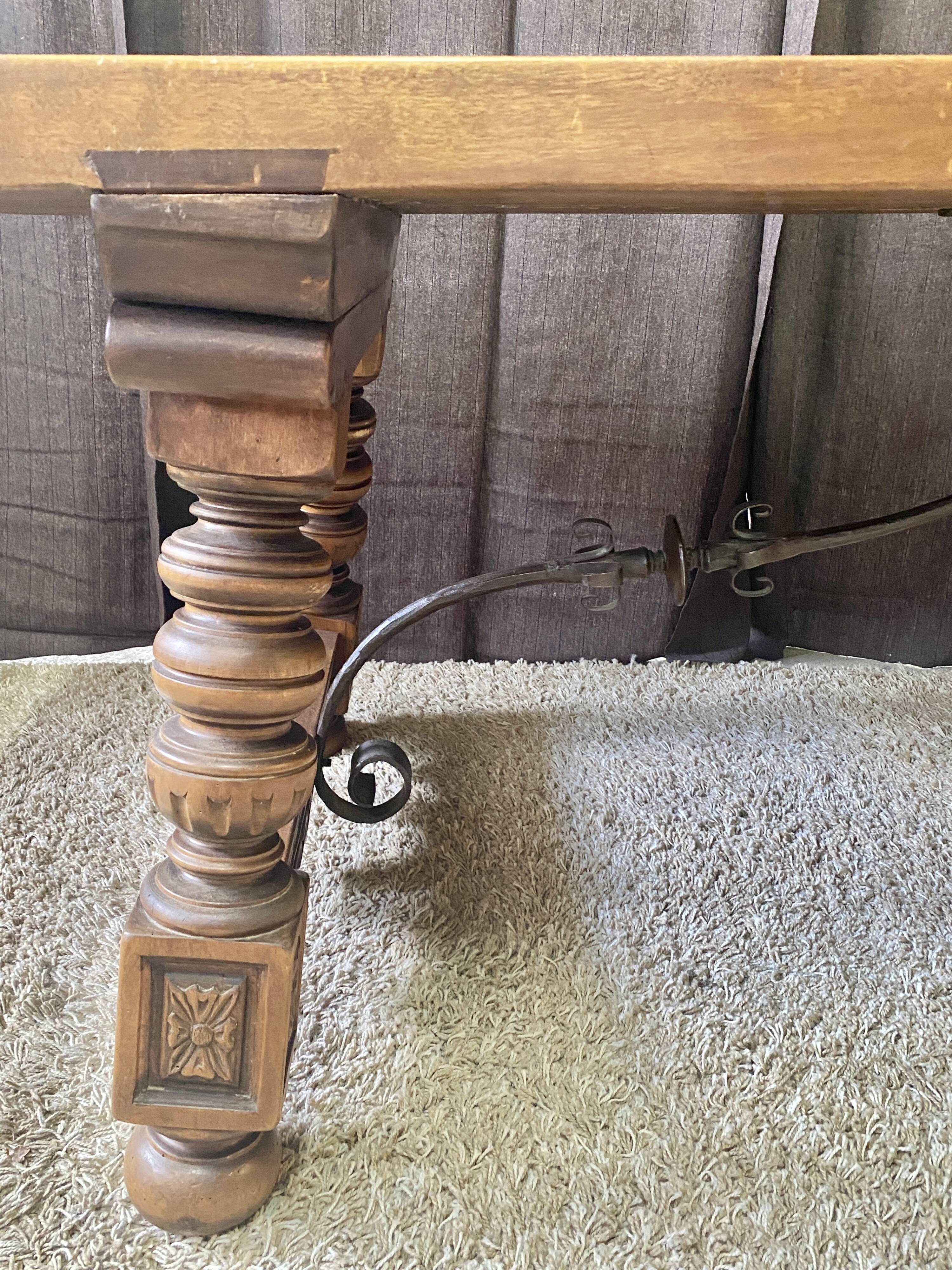 Spanish style dining table