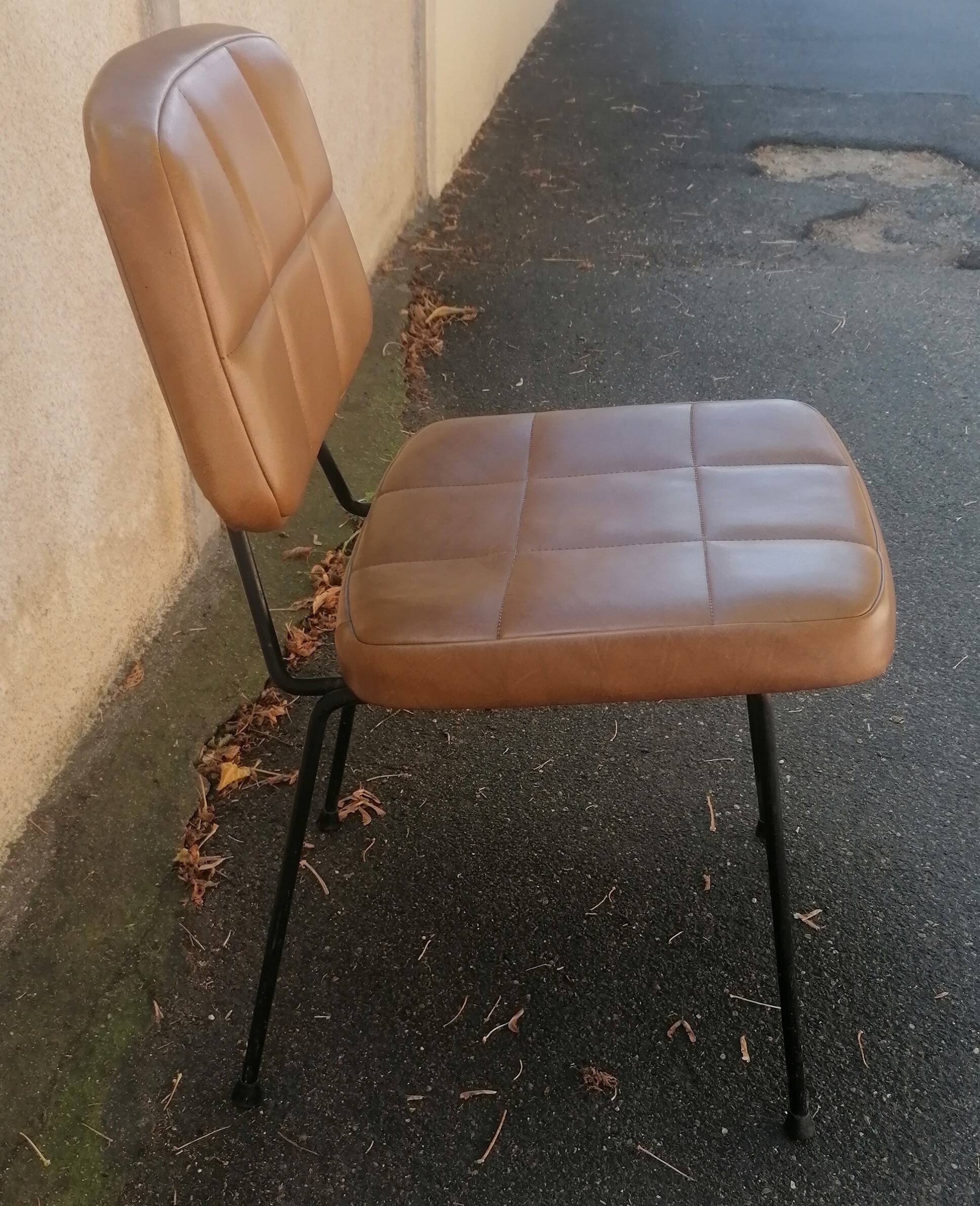 Chaise cm 196 de Pierre Paulin pour Thonet 1960