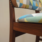 Chaise en teck, design danois, années 1970, Danemark