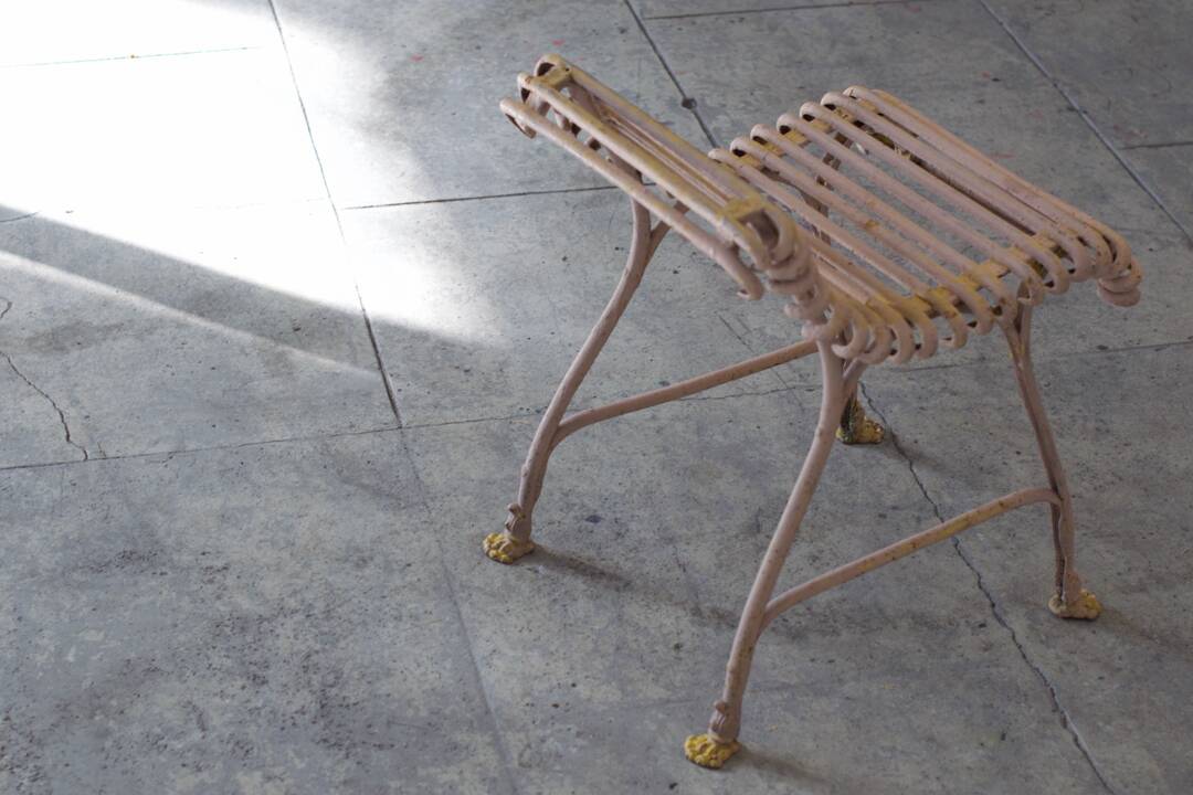 Saint Sauveur garden chair from Arras 1910