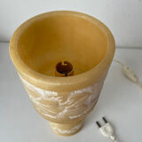 Alabaster floor lamp