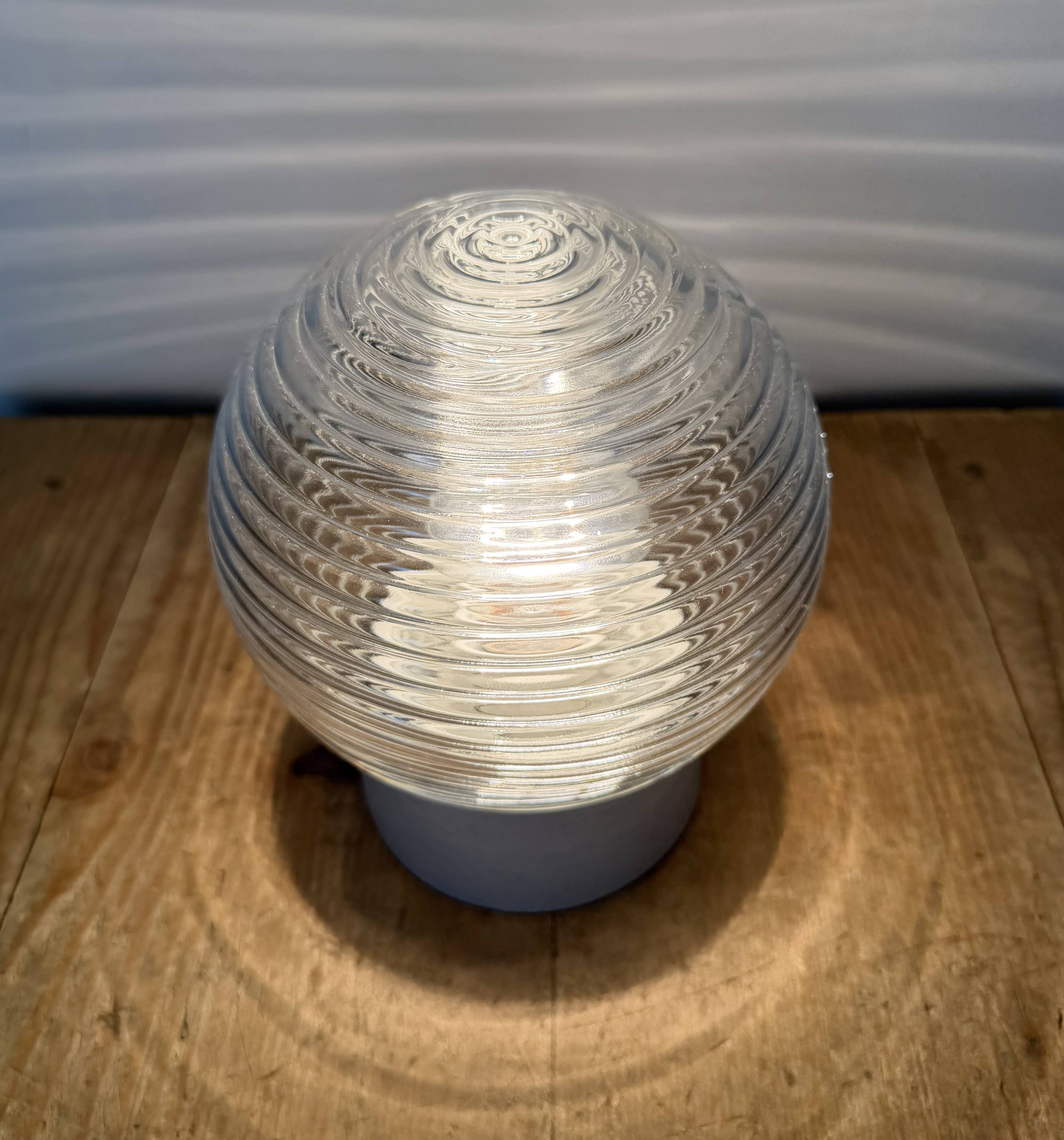 Vintage White Porcelain Ceiling Light, 1970s