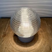 Vintage White Porcelain Ceiling Light, 1970s